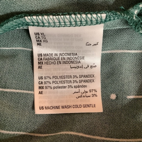 Alfani Size XL Women’s Green Flutter Sleeves New Without Tags - Picture 8 of 8